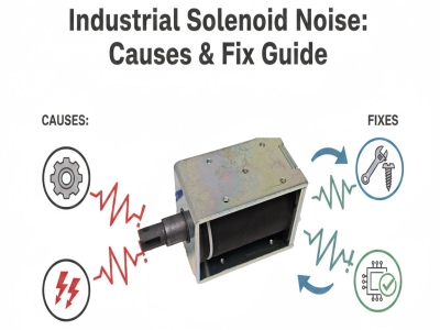 How to Reduce Solenoid Noise and Heat in Industrial Equipment